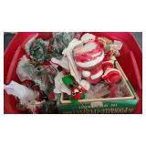 Box of xmas decor