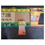 4 Packs of Sand Paper