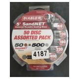 Diablo 5' Sand Net Reusable Sanding Disks