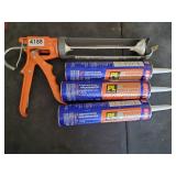 HDX 10oz Heavy Duty Caulk Gun with 3 Tubes