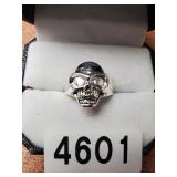 Skull Ring Size 9