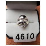 Skull Ring Size 8