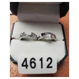 Wedding Ring Set Size 6.5