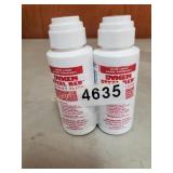 2-2oz Bottles Dykem Steel Red Layout Fluid