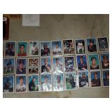 3 Sheets of 9 Topps Baseball Cards