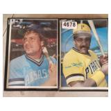 2 Framed Pictures of Baseball Players