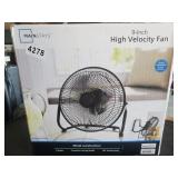 Mainstays 9in High Velocity Fan