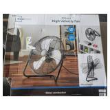 Mainstays 20in High Velocity Fan