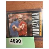 1985 Joe Montana Topps Baseball card, no shipping