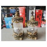 2 Decorative Jars