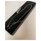 Gold colored 16'approx necklace