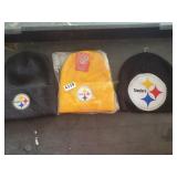 3 Steelers Beanies