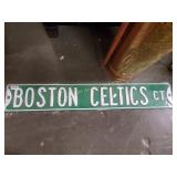 'Boston Celtics Ct' Sign