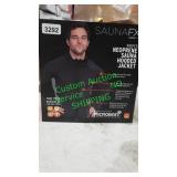 Neoprene sauna hooded jacket