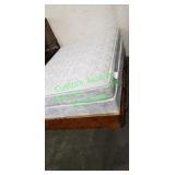 Queen storage bed