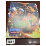 Small 30 card Pokémon binder with dragon