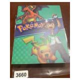 30 card green small Pokémon binder