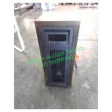 Infrared tower heater with UV LED light