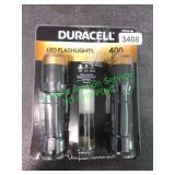 Duracell LED flashlights 400 Lumens