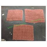 Textured noodle rug set 3PC