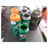 5 Gatorade water bottles 1 Zulu Bottle