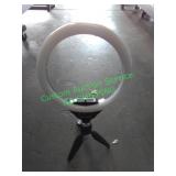 2 10.2' ring lights with tabletop tripods