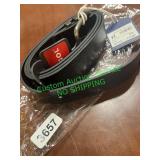 Men's size double XL large thick belt
