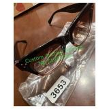Black large women's sunglasses