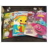 Coloring books & Crayons