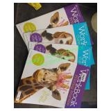 Activity books and Pencils
