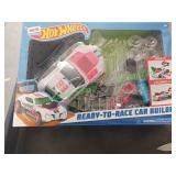 Hot Wheels car builder **opened box**