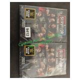 2 copies of WWE Survivor series (sealed)