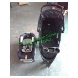 Chicco infant car seat & stroller set