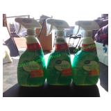 3 32oz Bottles Of Cleaner w/ Bleach