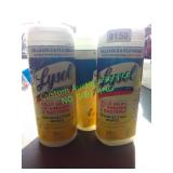 3 Pack Of Lysol Wipes