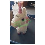 Walking unicorn toy