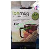 Ionmug with charging coaster