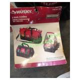 Husky 3 bag tool bags set