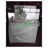 Tempered glass chair mat 3'×46'