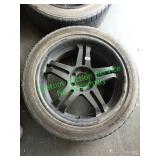 (4) 22 inch rims with tires