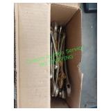 Box of miscellaneous wrenches