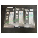 (3) GE universal remotes