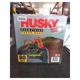 Husky drawstring trash bags 80bags30gal