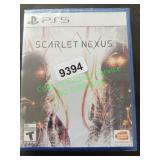 PS5 Scarlet Nexus video game (sealed)