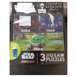 Star Wars 3 jigsaw puzzles