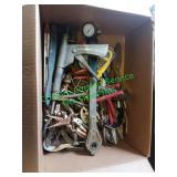 Box of hand tools