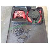 XBOX CONTROLLER AND HEADSET