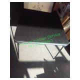 Small Black Fold-up Table 33.5'×33.5'×28' Small Black Fold-up Table 33.5'×33.5'×28'