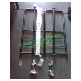 Tire placement rack Tire placement rack