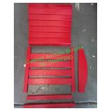 Red Polywood Rocking Chair Red Polywood Rocking Chair